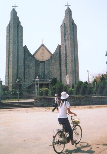 Phu Cam Cathedral in Hue